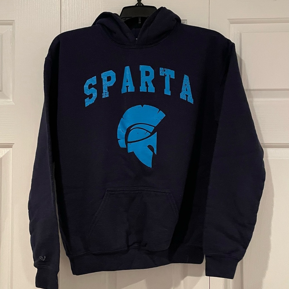 Navy blue Sparta hoodie